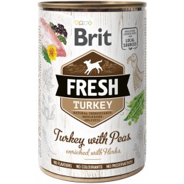 Brit Fresh indyk adult 400 g