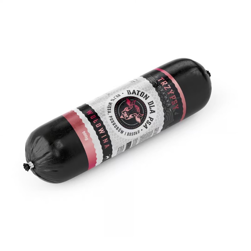 Trzy Psy TrzyPsy Deluxe wołowina adult 900 g