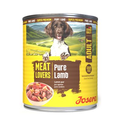 Josera Meat Lovers Pure jagnięcina adult 800 g × 24