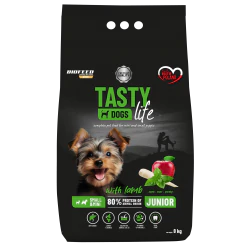 BioFeed Tasty Dogs Life jagnięcina junior małe rasy 8 kg