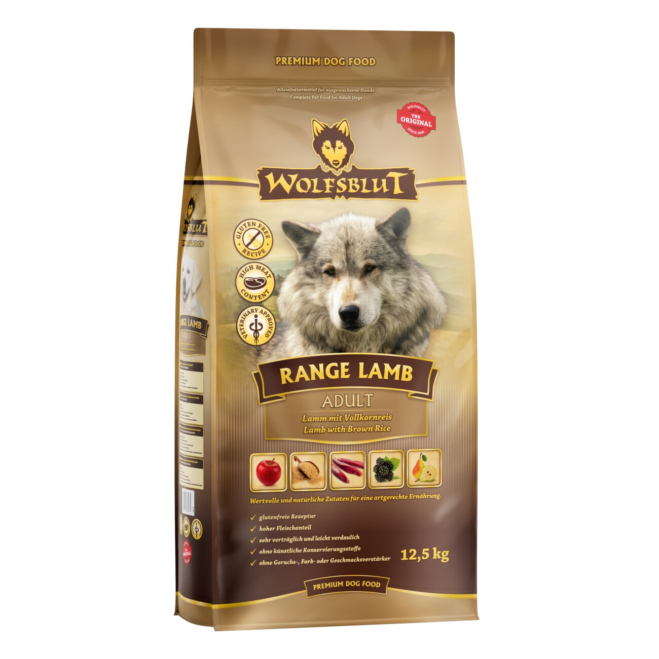 Wolfsblut Range Lamb jagnięcina z ryżem adult 12,5 kg