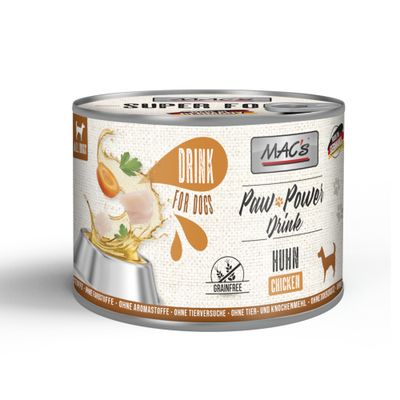 MAC's Dog Paw Power Smoothie kurczak 185 g × 12