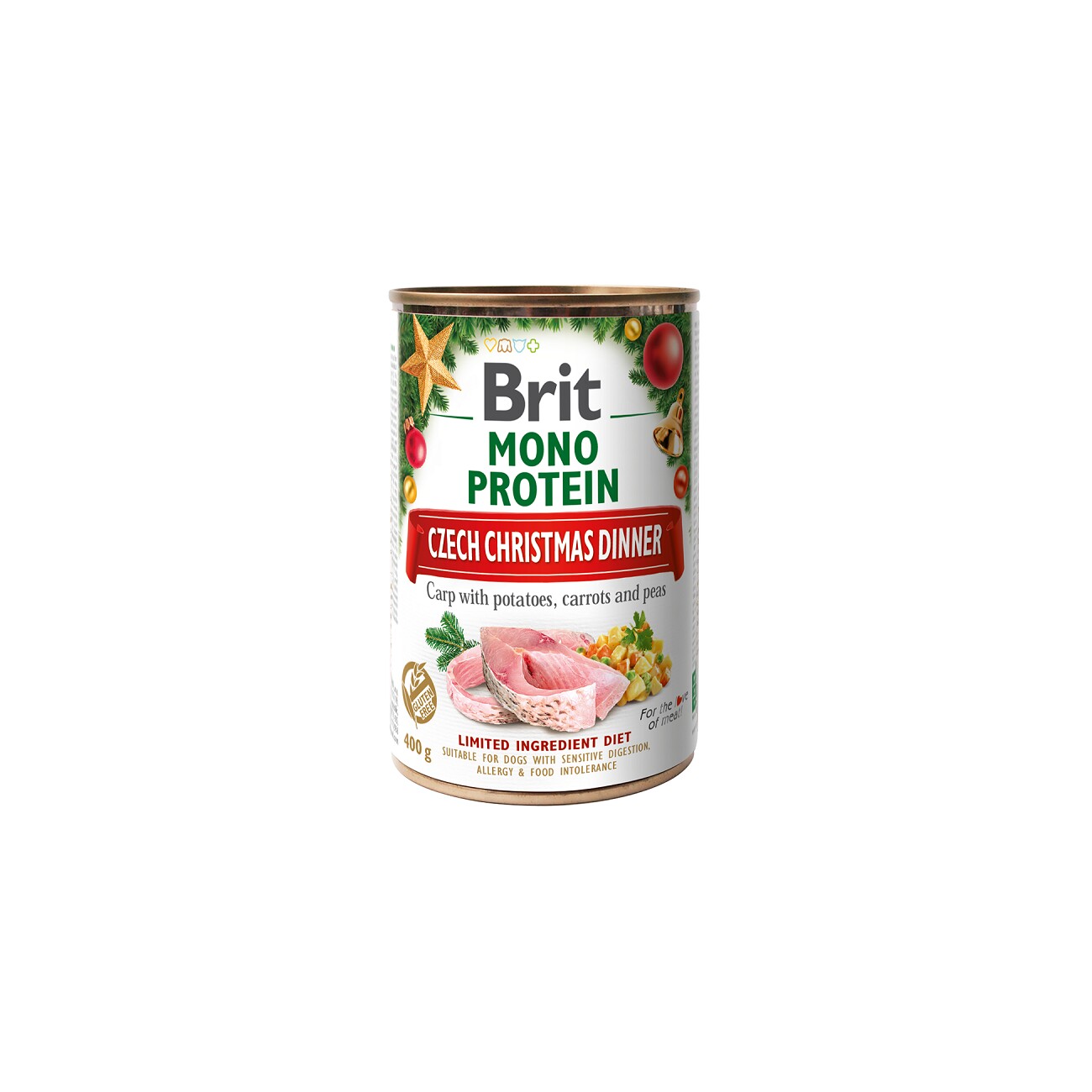 Brit Mono Protein karp 400 g × 6