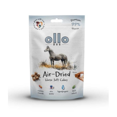 Ollo Air-Dried miękkie kosteczki z koniny 80 g