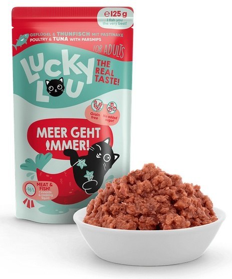 Lucky Lou Lifestage drób, tuńczyk adult 125 g