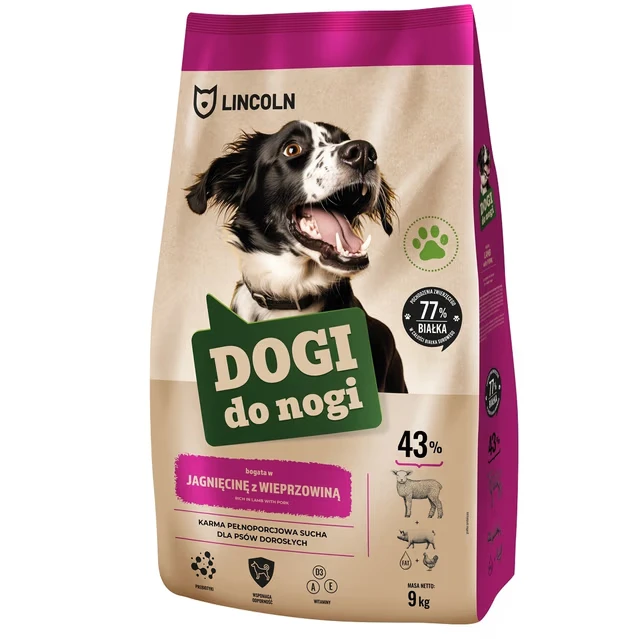 Dogi Do Nogi jagnięcina, wieprzowina 9 kg