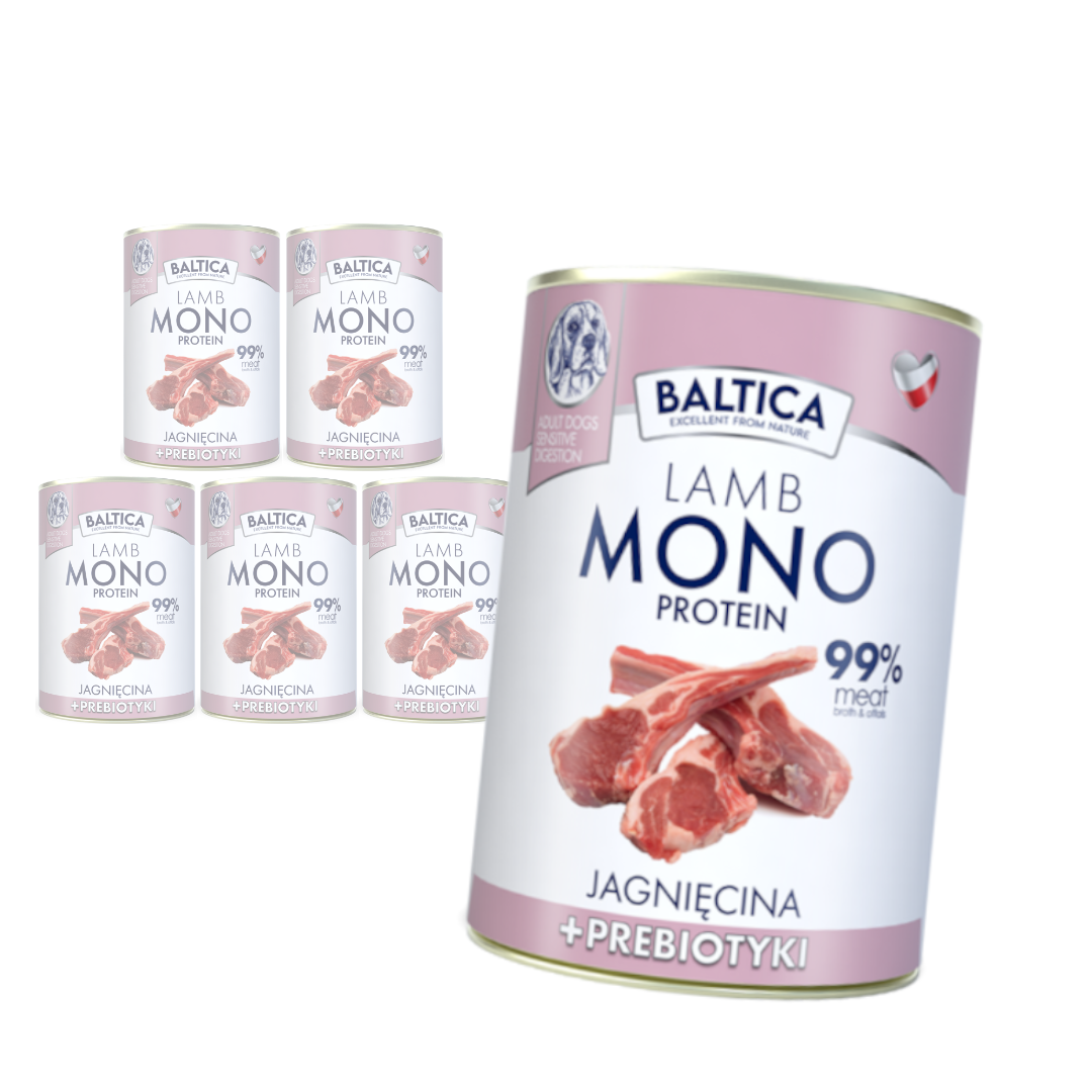 Baltica Nutraceutic jagnięcina adult 400 g × 6