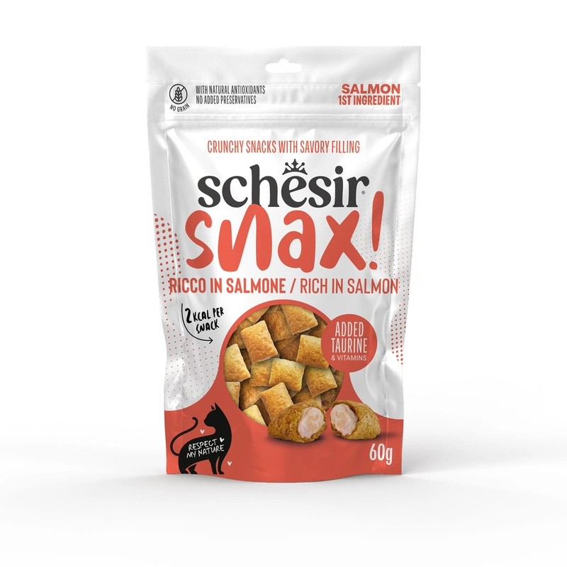 Schesir Snax łosoś 60 g