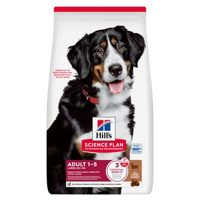 Hill's Science Plan jagnięcina adult duże rasy 14 kg × 2