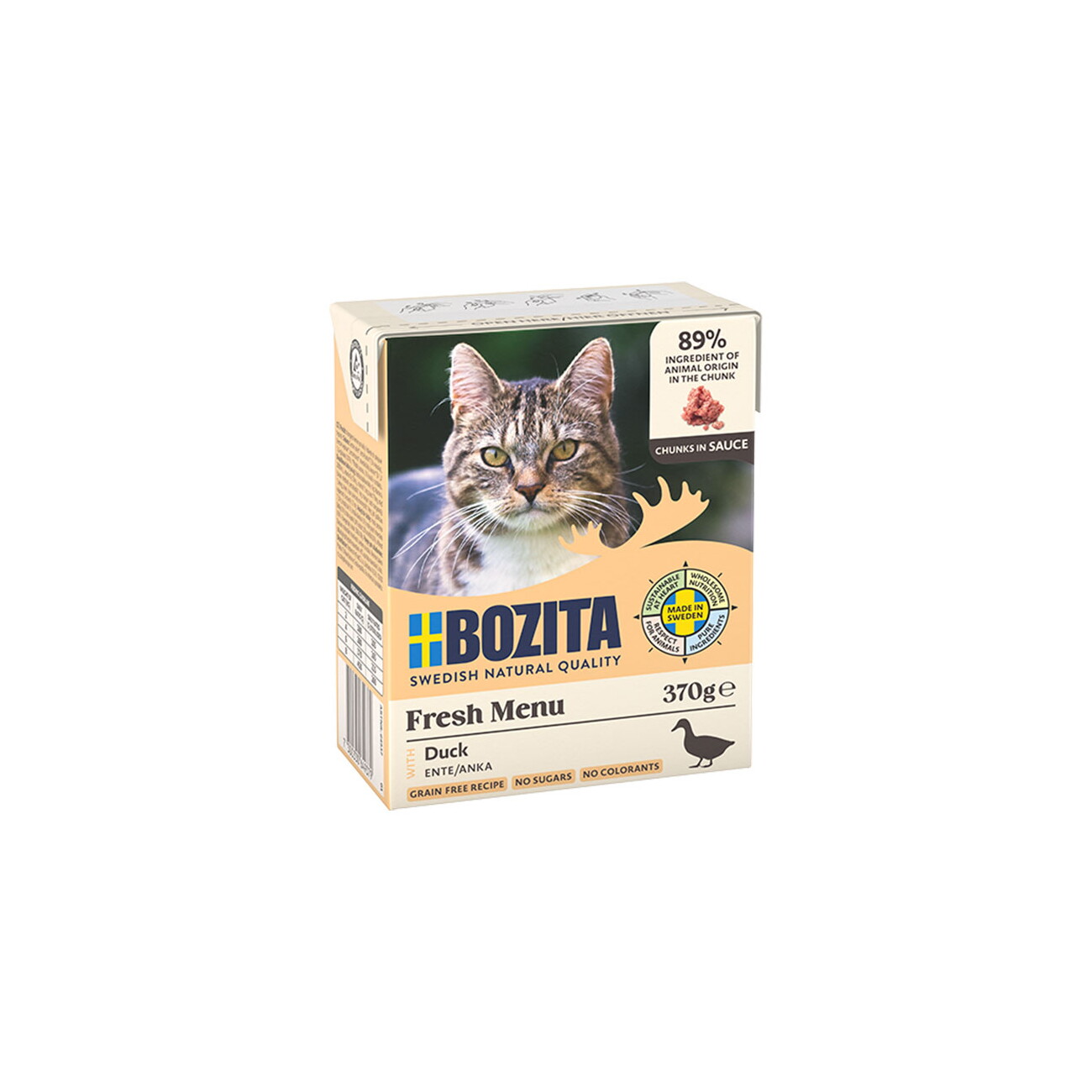 Bozita Fresh Menu kaczka w sosie adult 370 g × 6