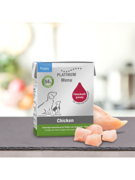 Platinum Menu kurczak puppy 375 g