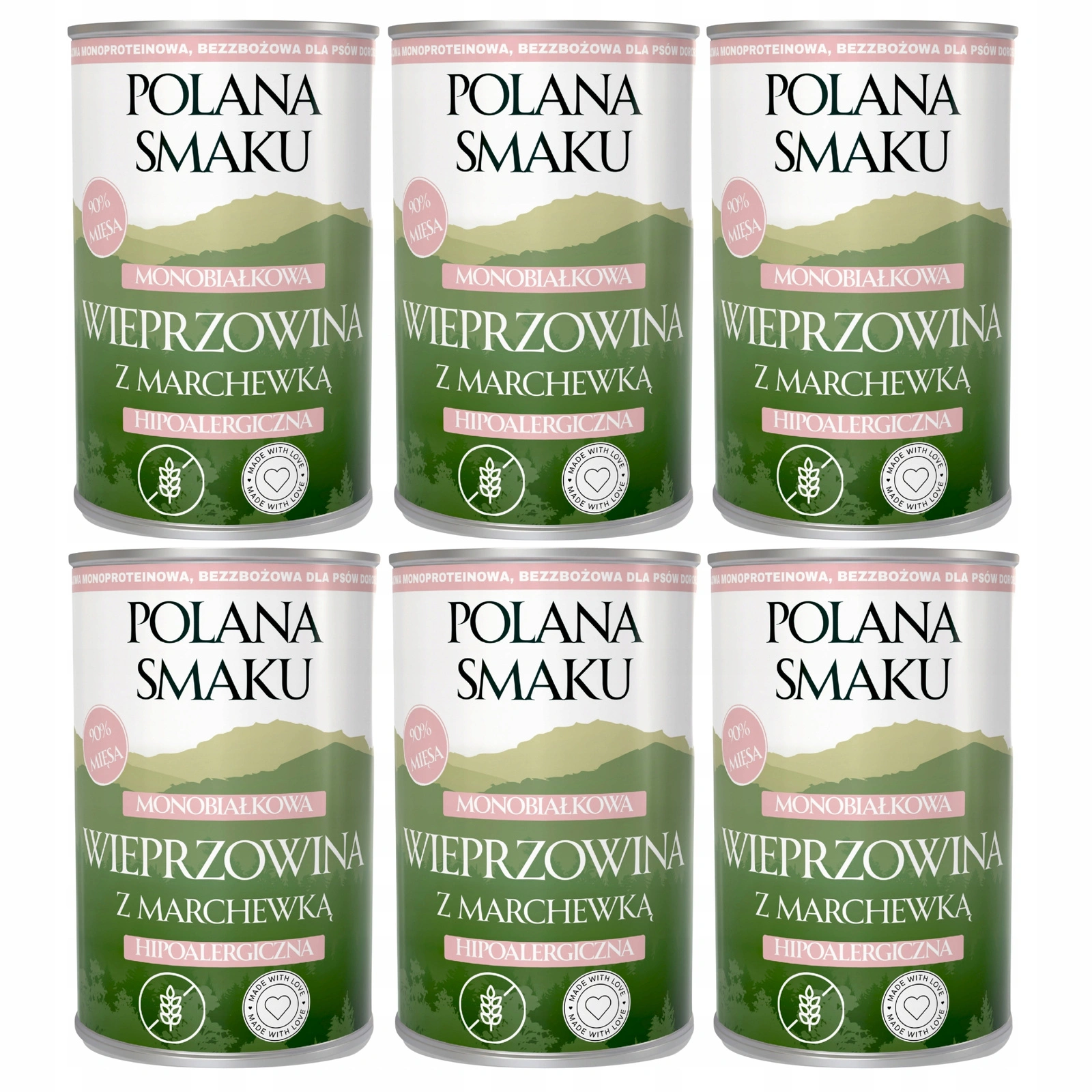 Polana Smaku wieprzowina 400 g × 6
