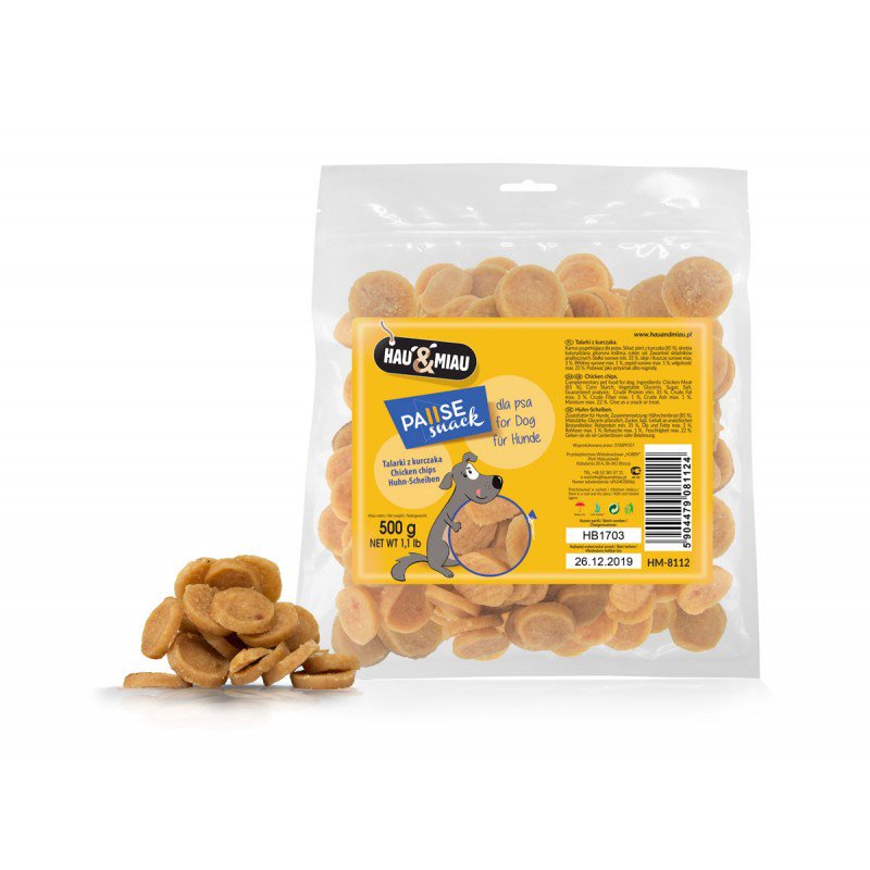 Hau&Miau Pausesnack talarki z kurczaka 500 g