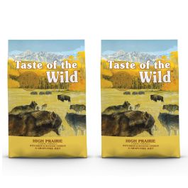 Taste of the Wild High Prairie bizon, jeleń 12.2 kg × 2