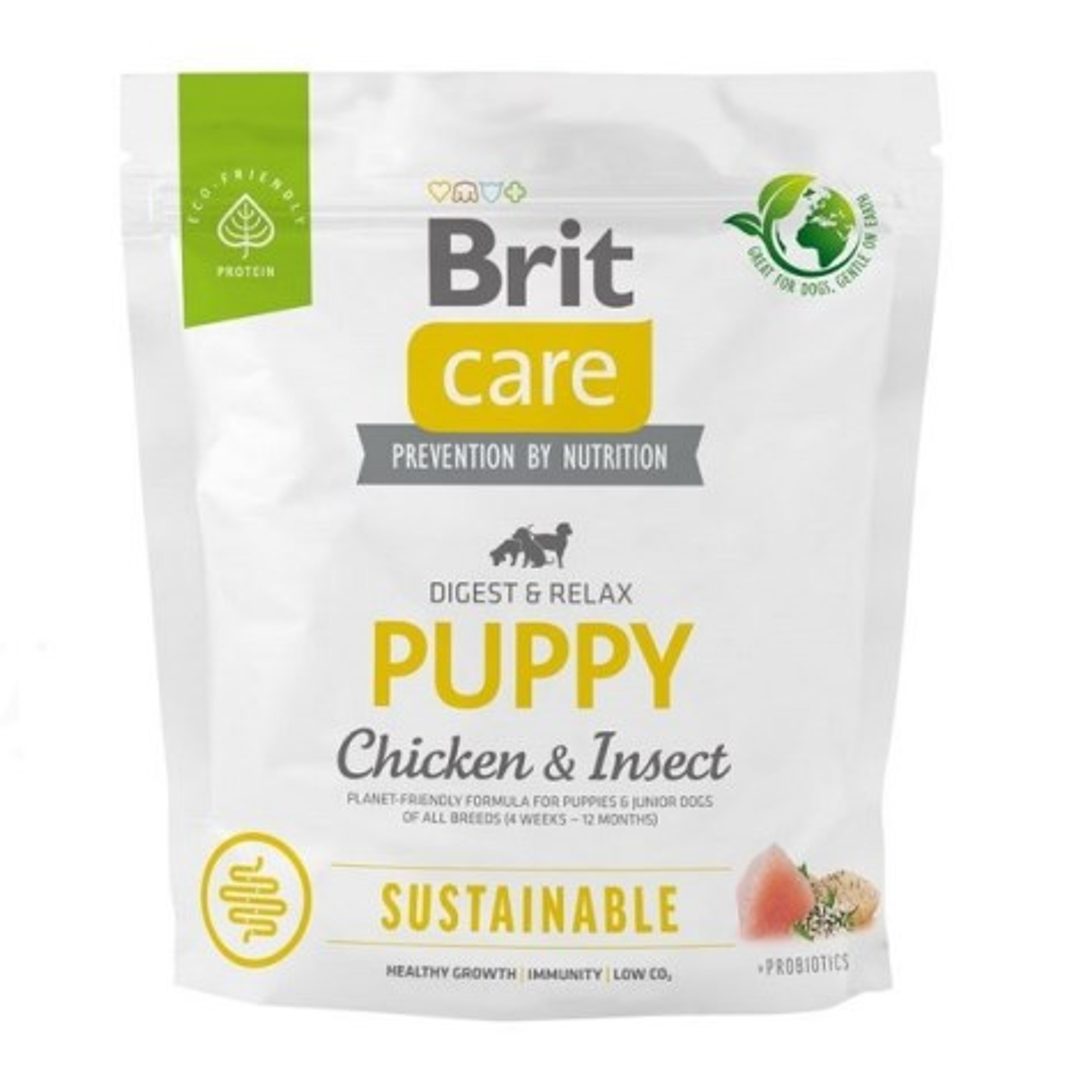 Brit Care kurczak, owady puppy 1 kg