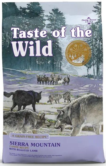 Taste of the Wild Sierra Mountain jagnięcina 12,2 kg