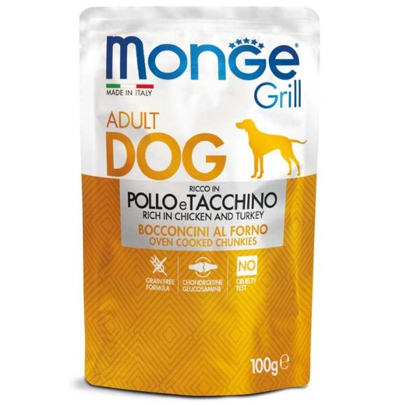 Monge Grill kurczak, indyk adult 100 g