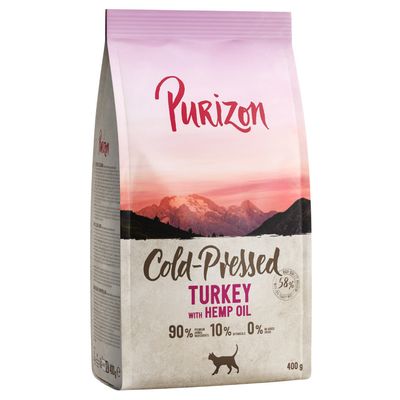 Purizon Coldpressed indyk z olejem konopnym adult 400 g