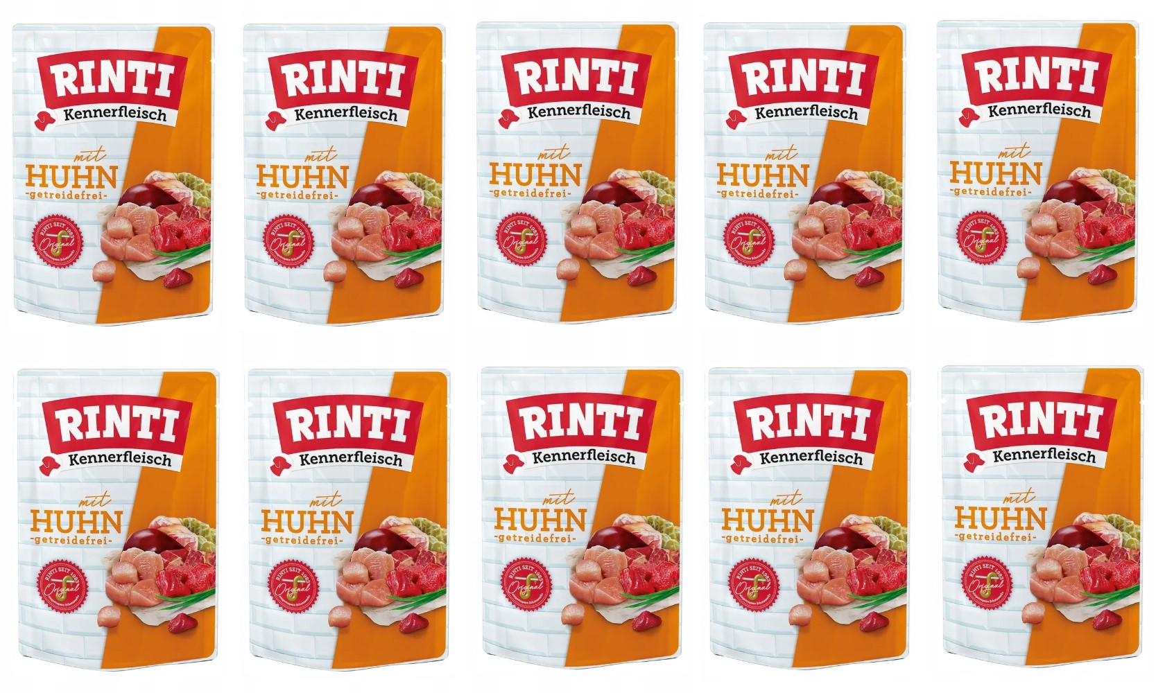 Rinti Kennerfleisch kurczak 400 g × 10