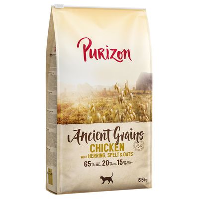 Purizon Ancient Grains Sterilised kurczak, ryba adult 6,5 kg