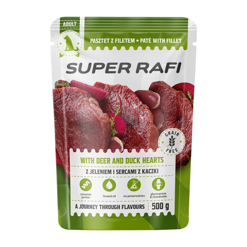 Rafi jeleń, kaczka adult 500 g