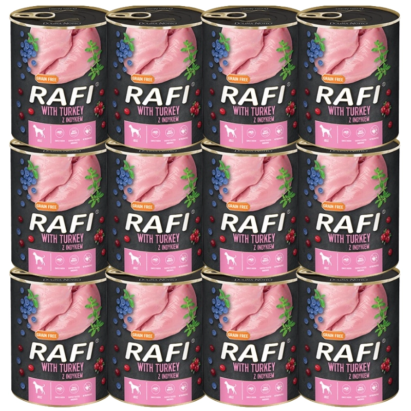 Dolina Noteci Rafi indyk adult 800 g × 12