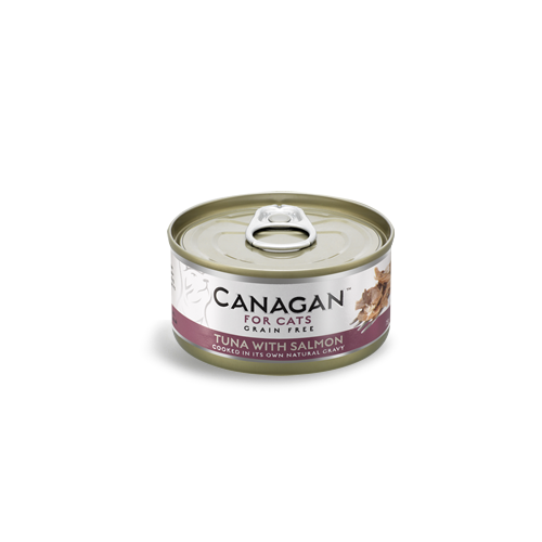 Canagan For Cats tuńczyk, łosoś w sosie 75 g