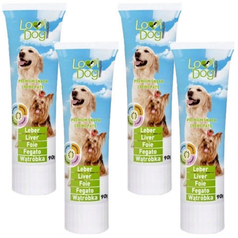 John Dog LOVIDOG wątróbka 90 g × 4