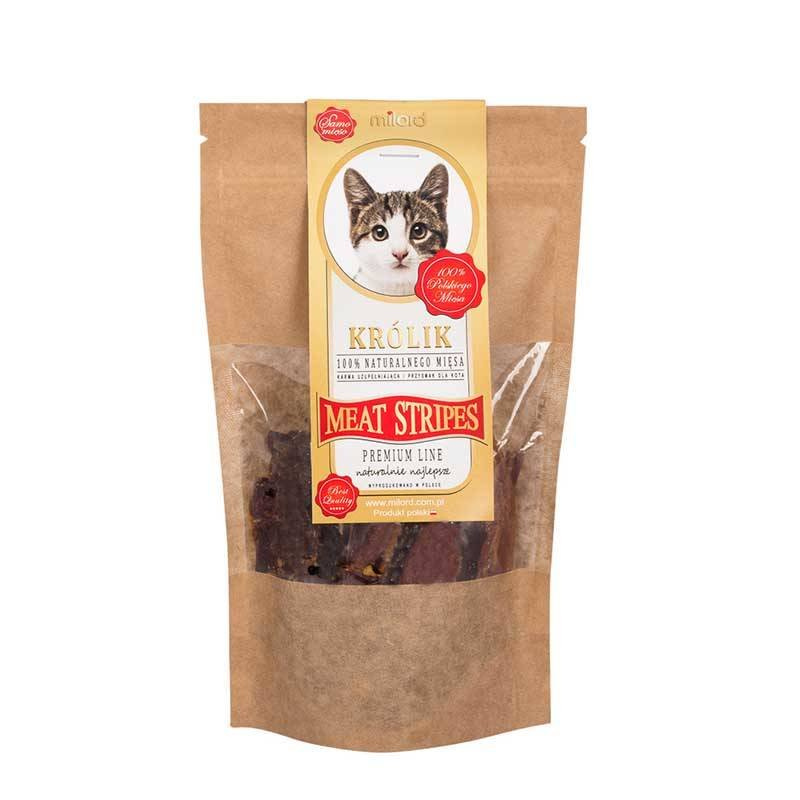 Milord Meat Stripes królik 40 g