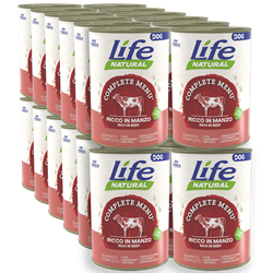 Life Dog Natural wołowina 400 g × 24