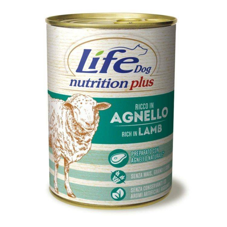 Life Dog Natural jagnięcina z ryżem 400 g
