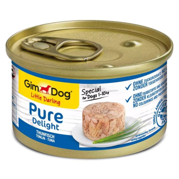 GimDog Little Darling Pure Delight tuńczyk małe rasy 85 g
