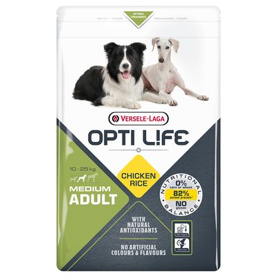 Versele-Laga Opti Life kurczak adult średnie rasy 12.5 kg × 2