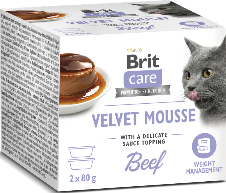 Brit Care wołowina pasztet adult 80 g × 2