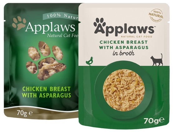 Applaws kurczak ze szparagami 70 g