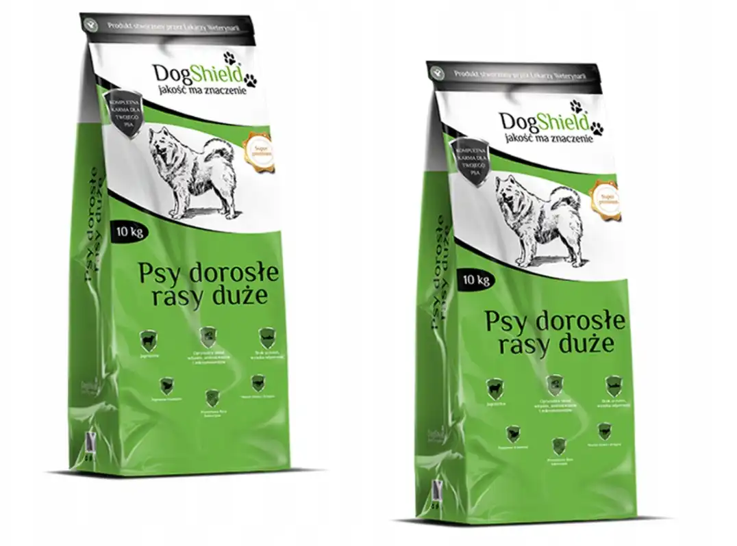 DogShield adult duże rasy 10 kg × 2