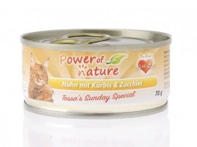 Power Of Nature kurczak z cukinią i dynią w bulionie 70 g