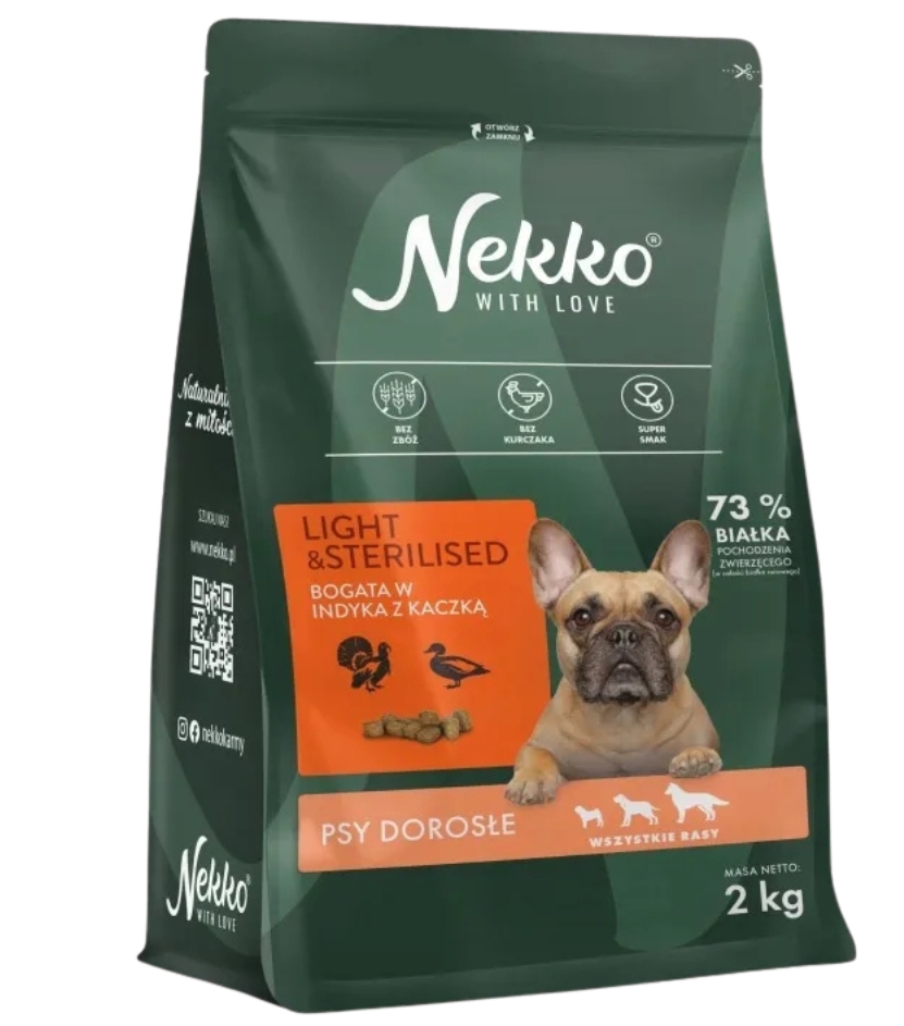 Nekko GF indyk, kaczka adult 2 kg