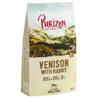 Purizon dziczyzna, królik adult 12 kg × 2