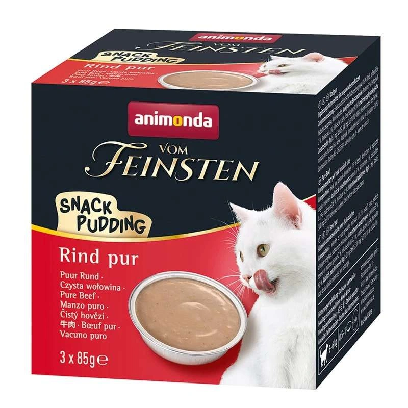 Animonda Snack Pudding wołowina pasztet 85 g × 3