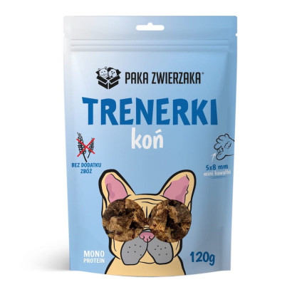 Paka Zwierzaka Trenerki konina 120 g