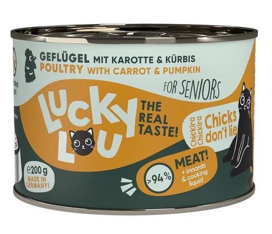 Lucky Lou Lifestage drób senior 200 g
