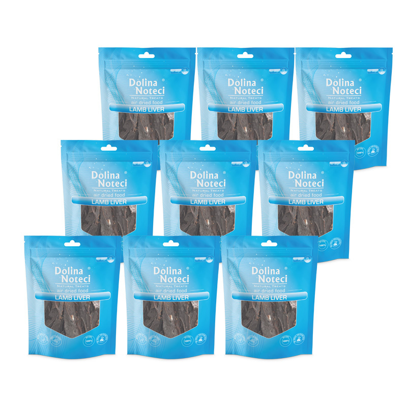 Dolina Noteci Natural Treats jagnięcina 150 g × 9