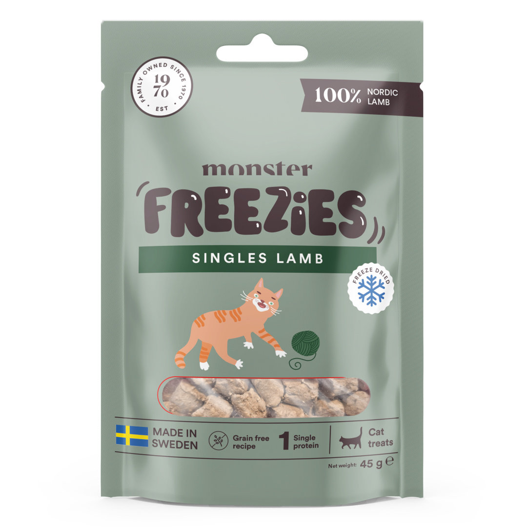 Monster Freezies jagnięcina kawałki 45 g