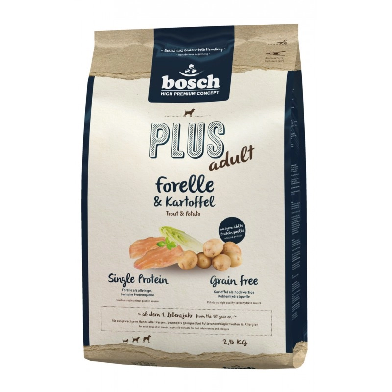 Bosch Plus pstrąg adult 2,5 kg
