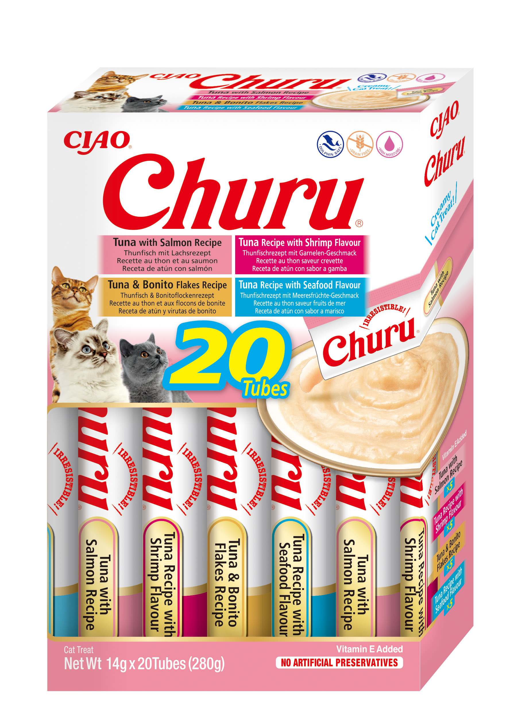 Inaba Churu mix smaków 14 g × 20