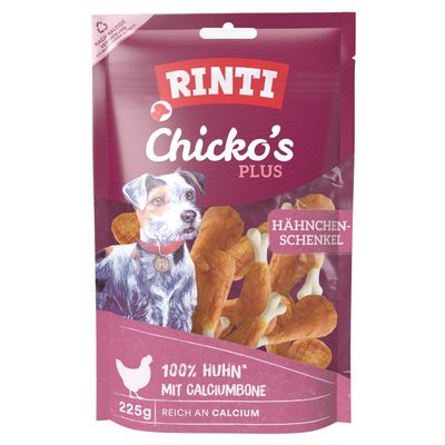 Rinti Extra Chicko Plus kurczak 225 g × 3