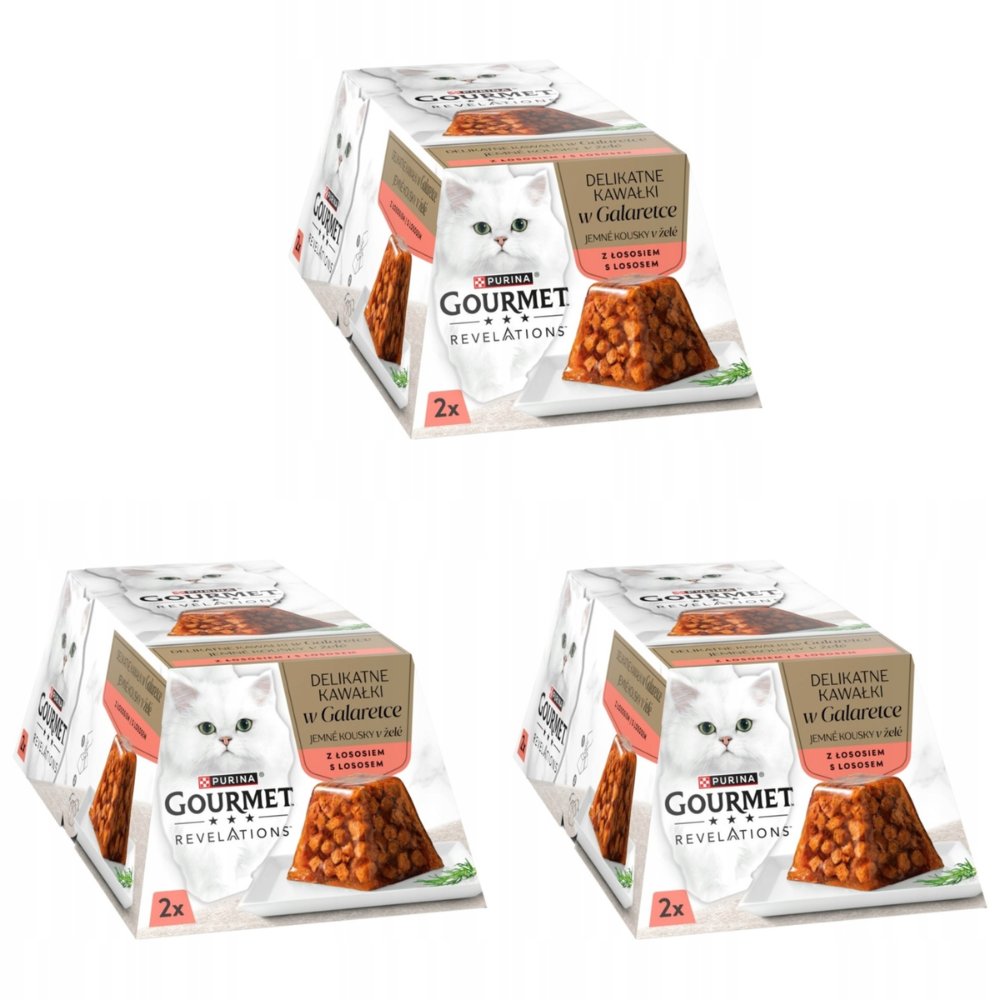 Purina Revelations łosoś w galaretce adult 57 g × 6