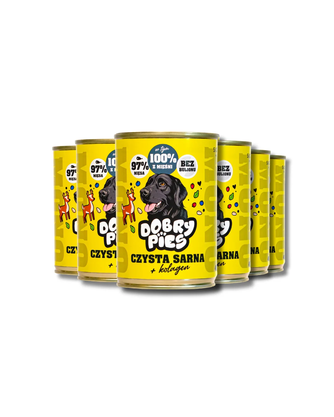 Dobry Pies sarna 400 g × 12