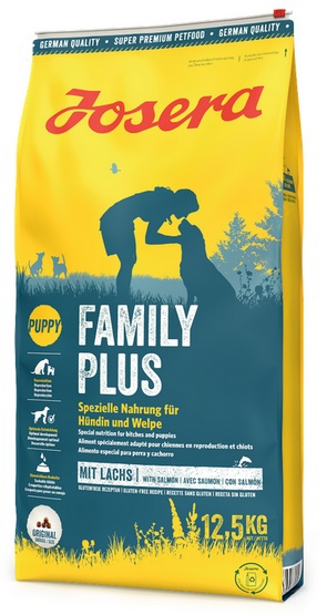 Josera Family Plus kurczak, łosoś junior 12,5 kg